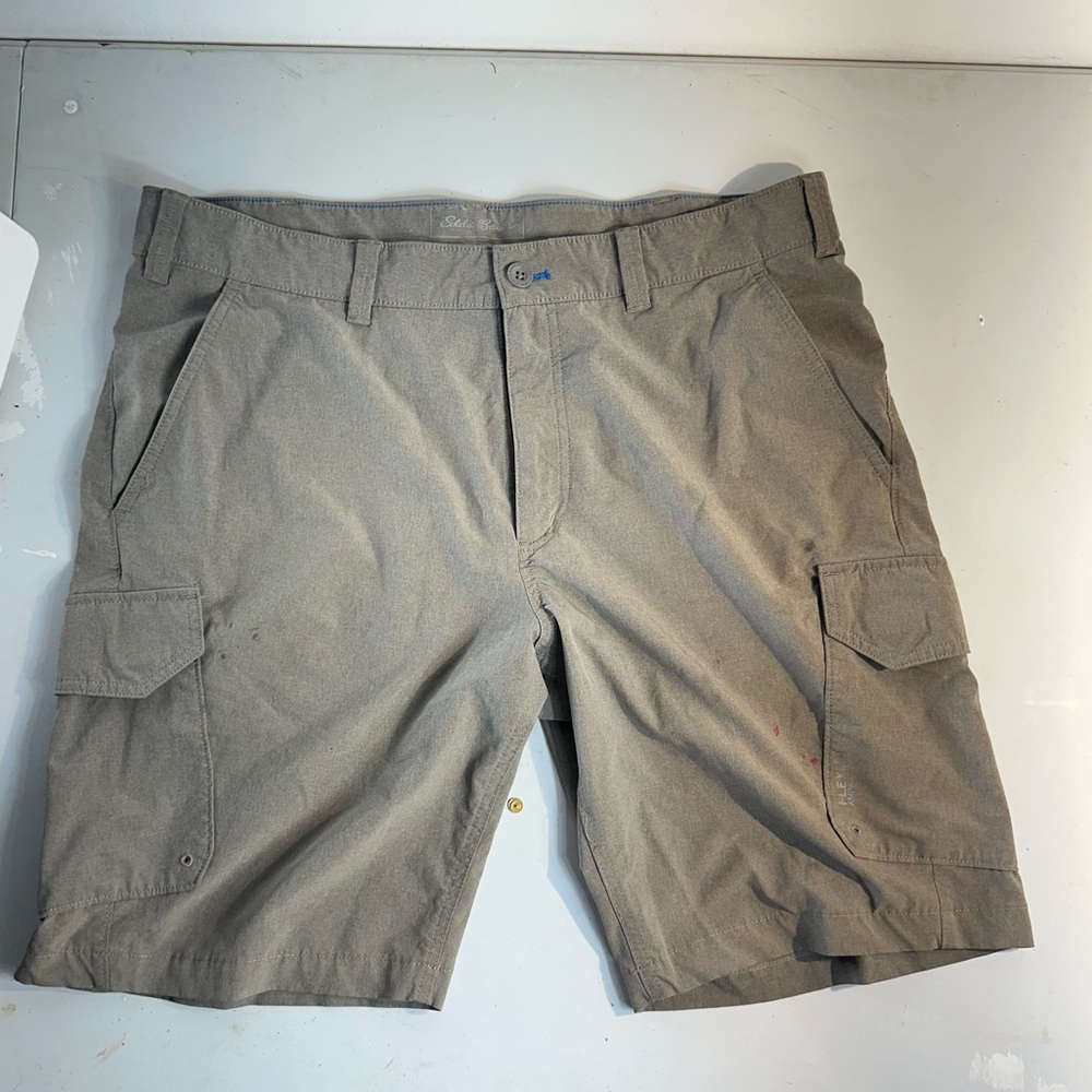 Eddie Bauer Men’s Cargo Shorts - Size 36 Aqua